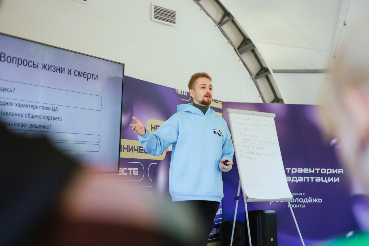Александр Поталов, руководитель ОИ «Адаптеры» СПбПУ, был одним из экспертов слёта Александр Поталов, руководитель ОИ «Адаптеры» СПбПУ, был одним из экспертов слёта
