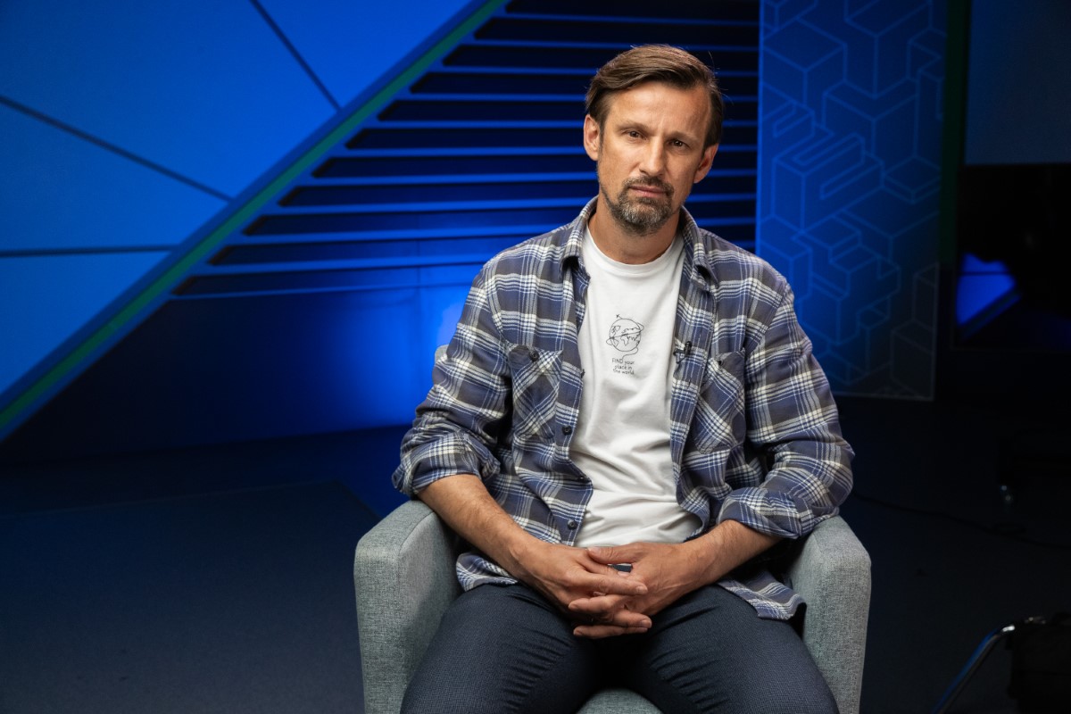 Сергей Семак дал интервью в телестудии Политеха Сергей Семак дал интервью в телестудии Политеха