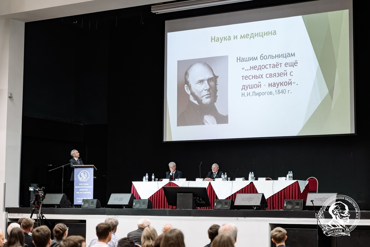 Съезд физиологического общества имени И. П. Павлова 