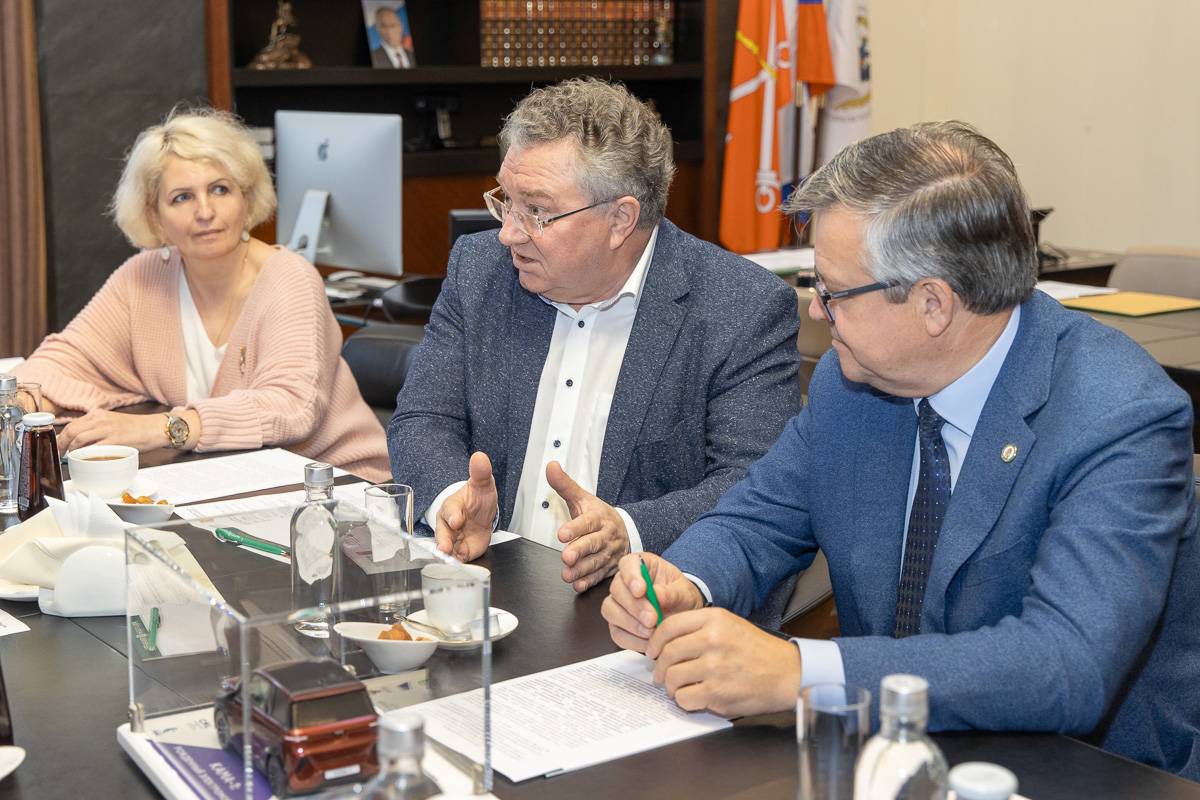 Политех заинтересован в развитии сотрудничества с Администрацией Санкт-Петербурга