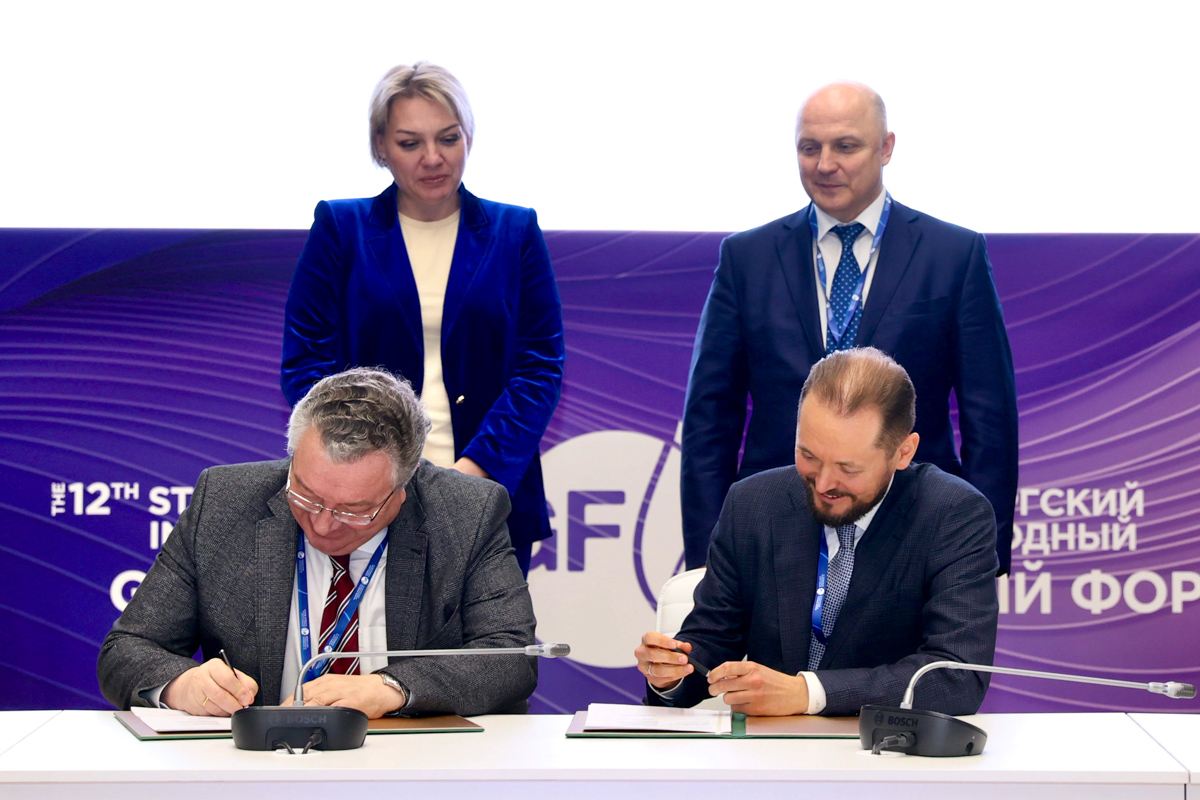 Подписание соглашение СПбПУ с Газпром ВНИИГАЗ 