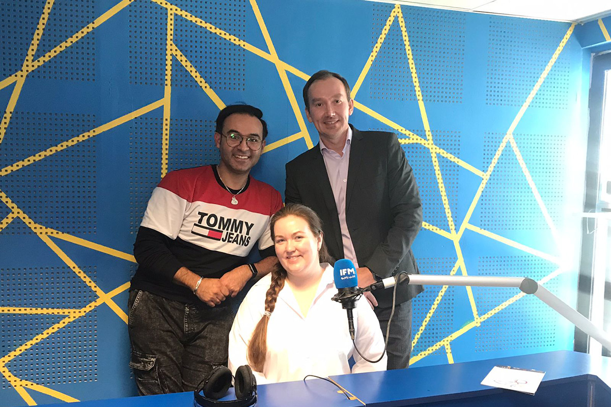 Политехники на радио IFM Политехники на радио IFM