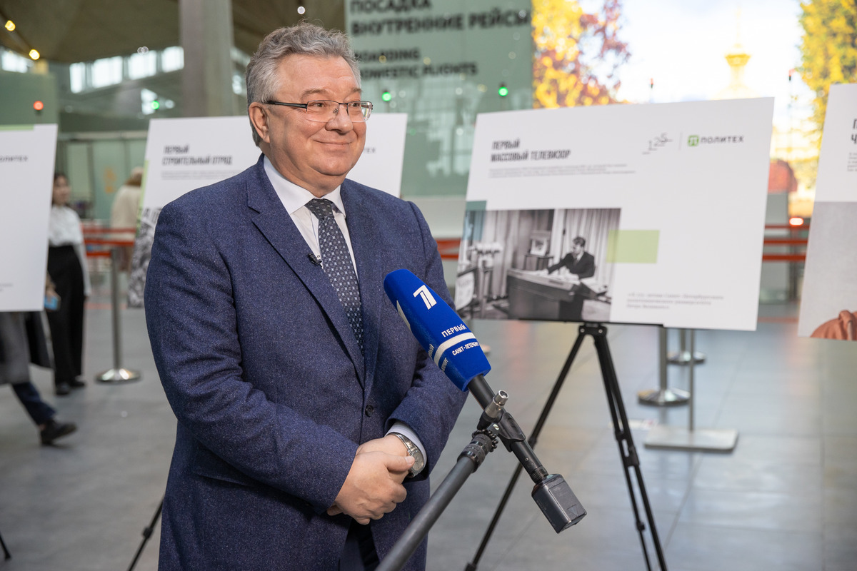 Ректор СПбПУ Андрей Рудской Ректор СПбПУ Андрей Рудской
