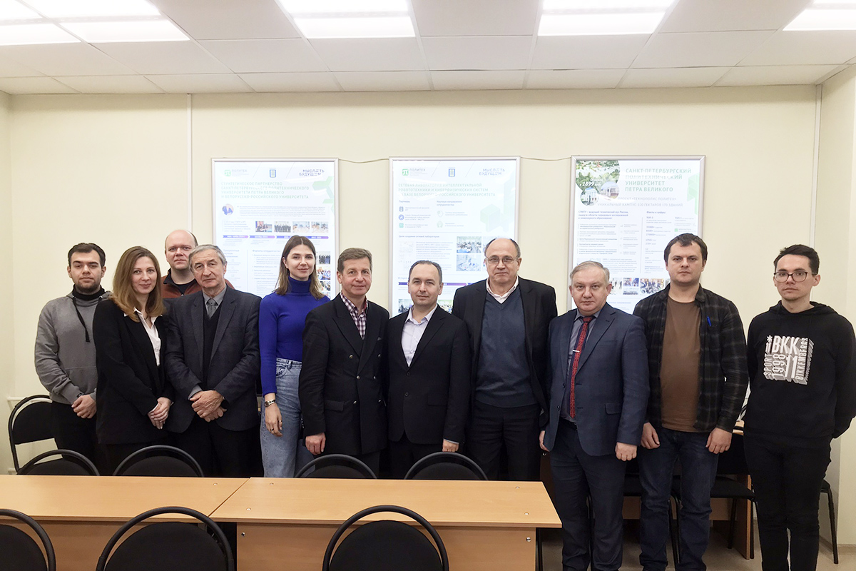 Делегация из Высшей школы управления кибер-физическими системами с рабочими визитами в БРУ Делегация из Высшей школы управления кибер-физическими системами с рабочими визитами в БРУ