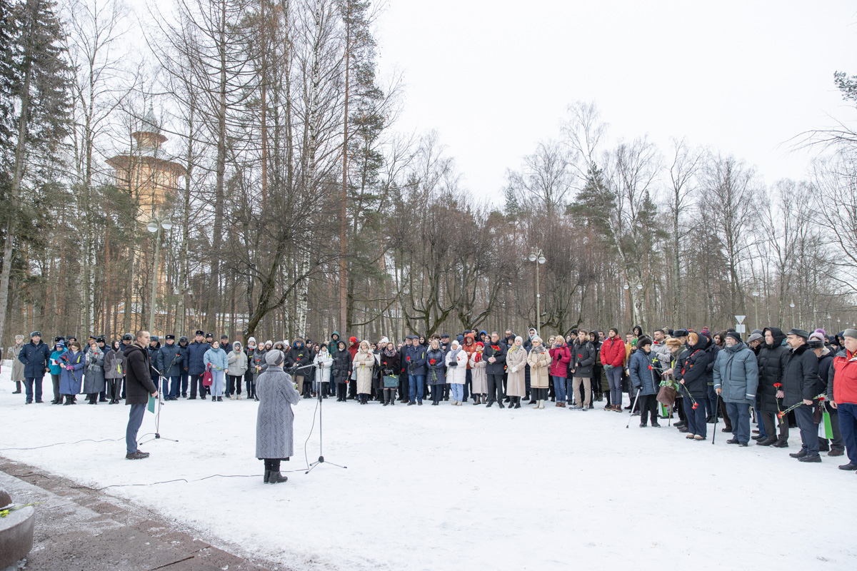 В Политехническом университете прошла памятная акция «Политех. Блокада. Ленинград» 