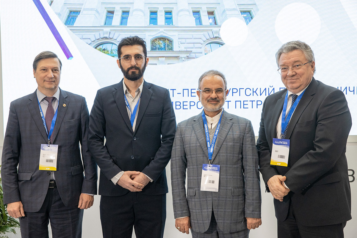 Дмитрий Арсеньев, Мехди Басати Панах, профессор Али Бакуи, Андрей Рудской Дмитрий Арсеньев, Мехди Басати Панах, профессор Али Бакуи, Андрей Рудской