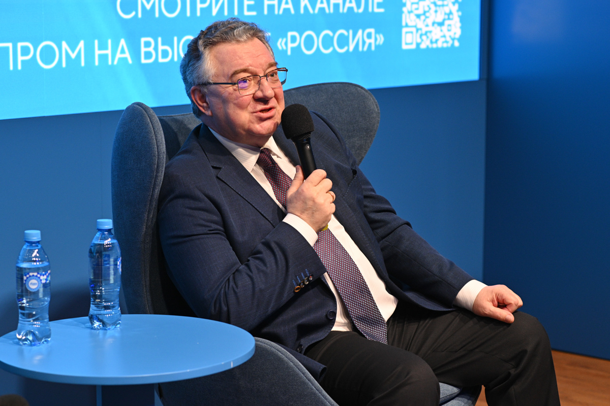 Андрей Рудской прочёл лекцию на выставке-форуме «Россия» 