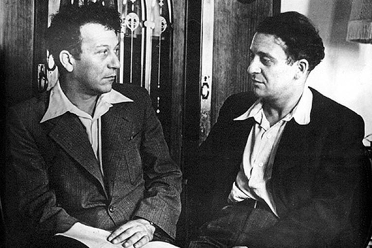 А. И. Алиханов с братом А. И. Алиханьяном 