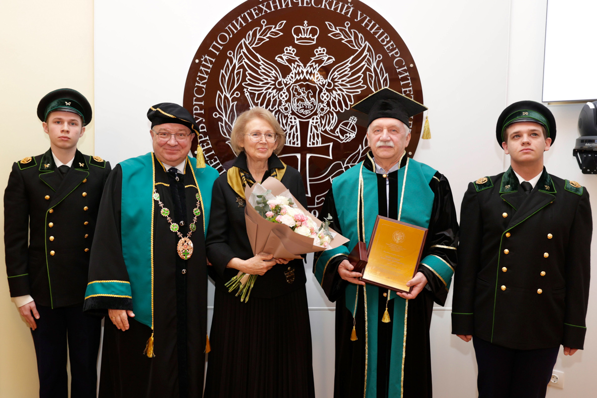 Александр Мясников стал Почётным профессором СПбПУ 