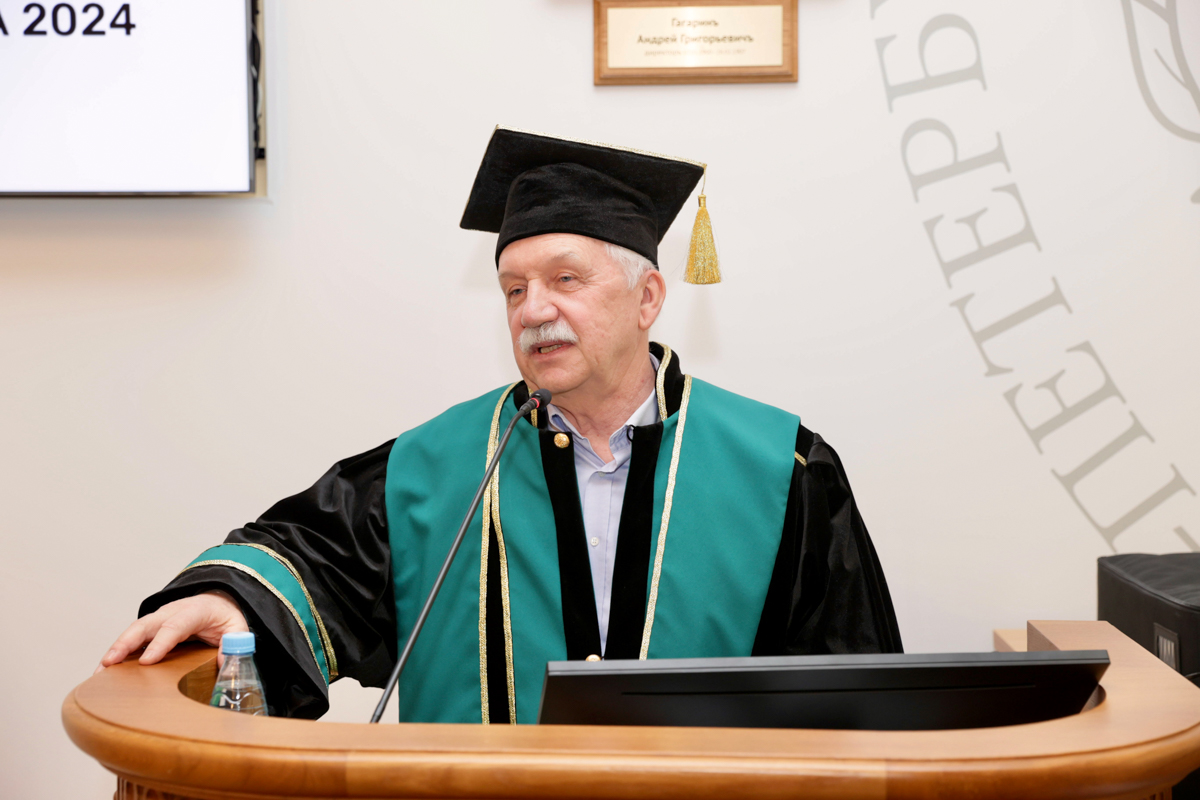 Ответное слово Александра Мясникова 