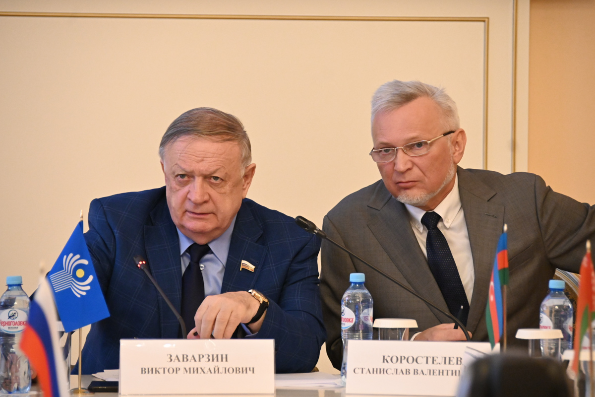 Заседание прошло под председательством Виктора Заварзина Заседание прошло под председательством Виктора Заварзина