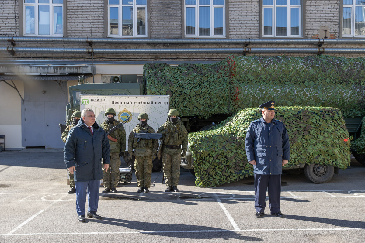 Политех готовит офицеров запаса по направлениям, связанным с обслуживанием и эксплуатацией зенитных ракетных комплексов 