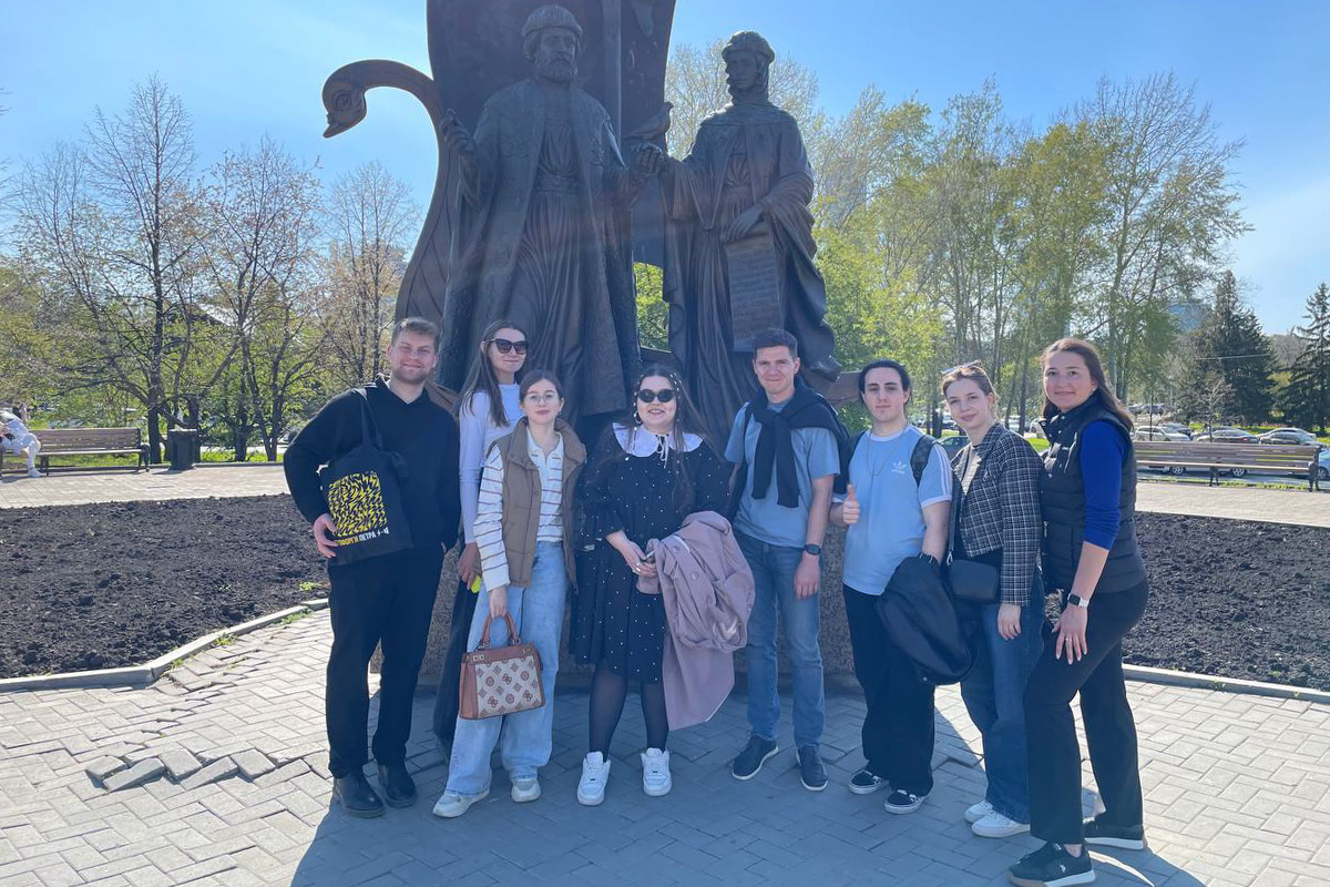 Делегация Политеха 