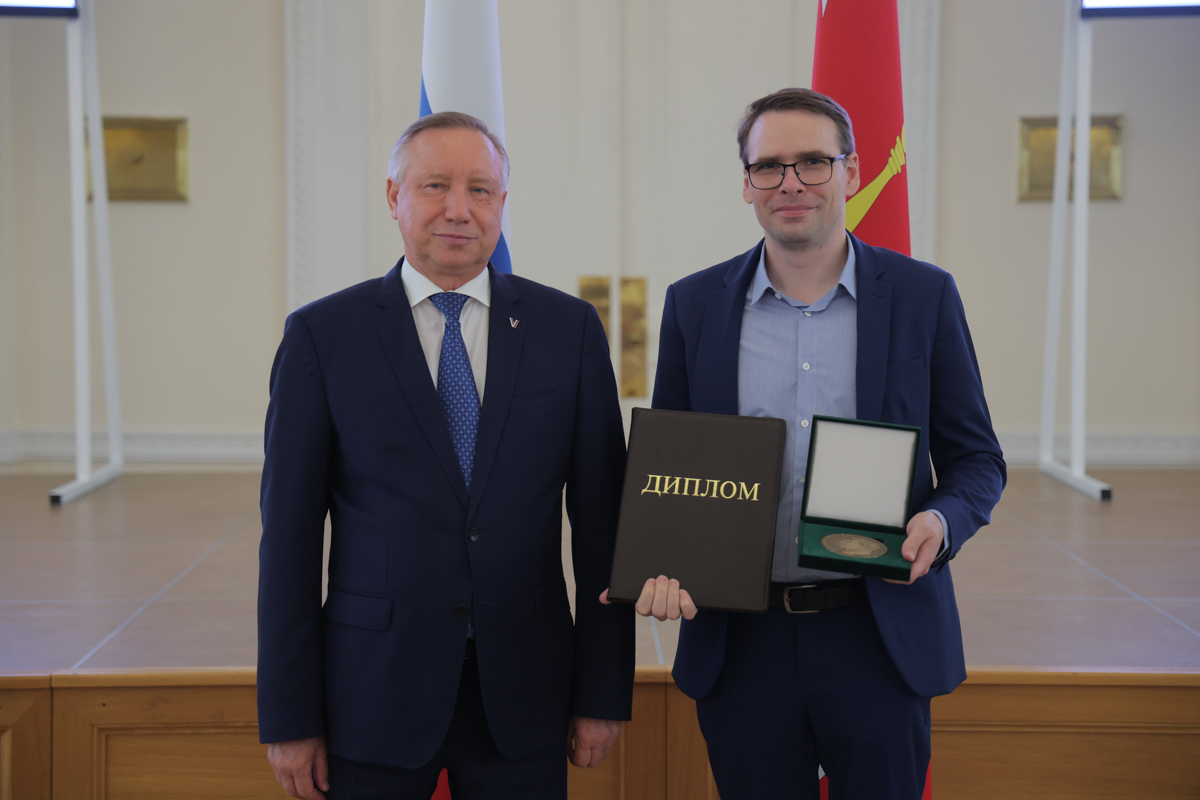 Александр Беглов и Иван Мухин Александр Беглов и Иван Мухин