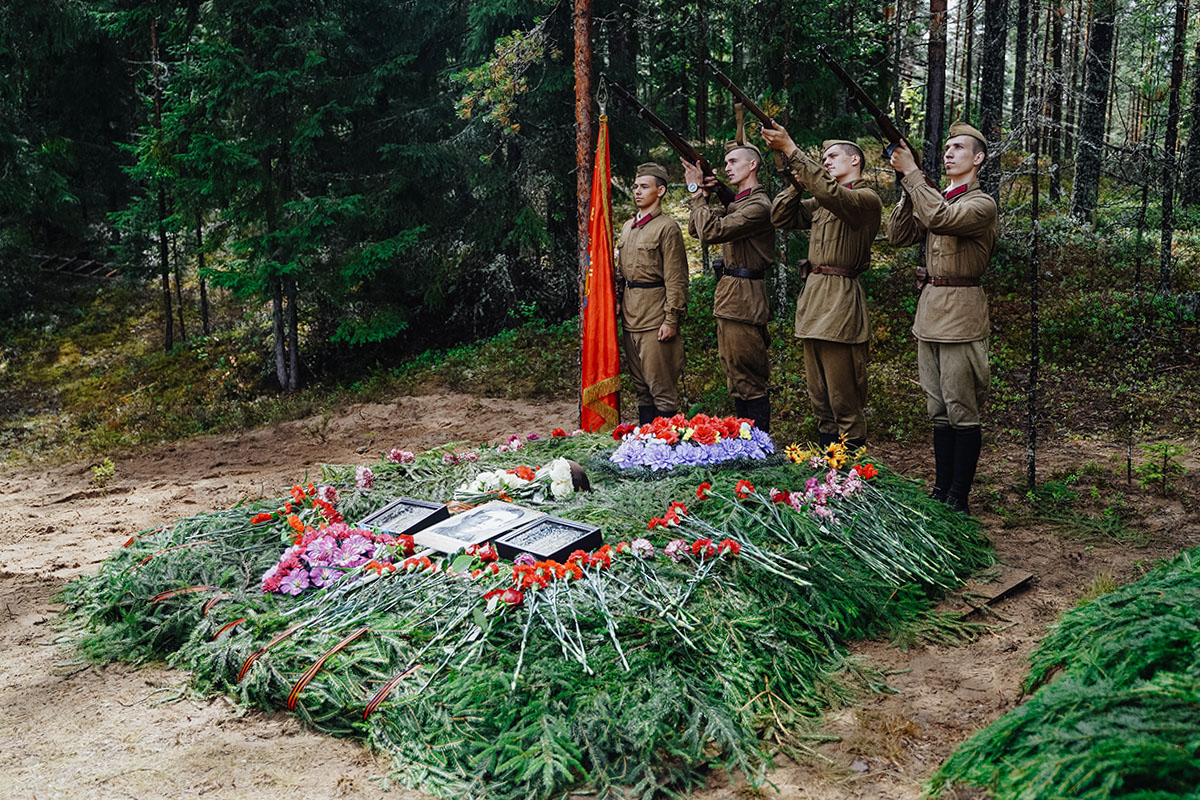 Церемония захоронения прошла 31 июля на мемориале «Алёша»