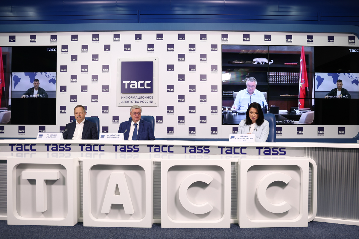 Пресс-конференция в ТАСС 