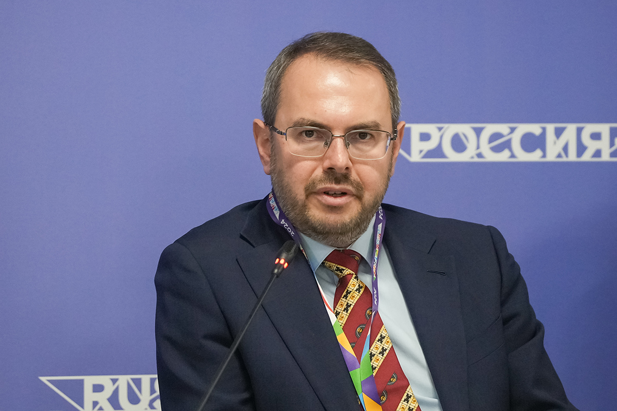 Заместитель министра науки и высшего образования РФ Константин Могилевский. Фото: Фотобанк Росконгресса 