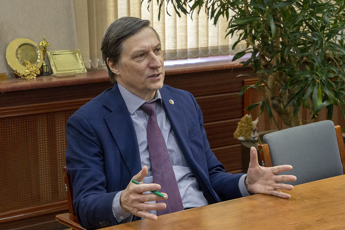 Проректор по международной деятельности СПбПУ Дмитрий Арсеньев 