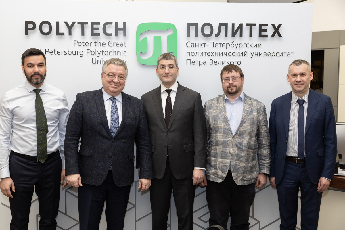 В Политехе с рабочим визитом побывала делегация одного из ключевых предприятий холдинга «Швабе» Госкорпорации Ростех — Уральского оптико-механического завода им. Э. С. Яламова 
