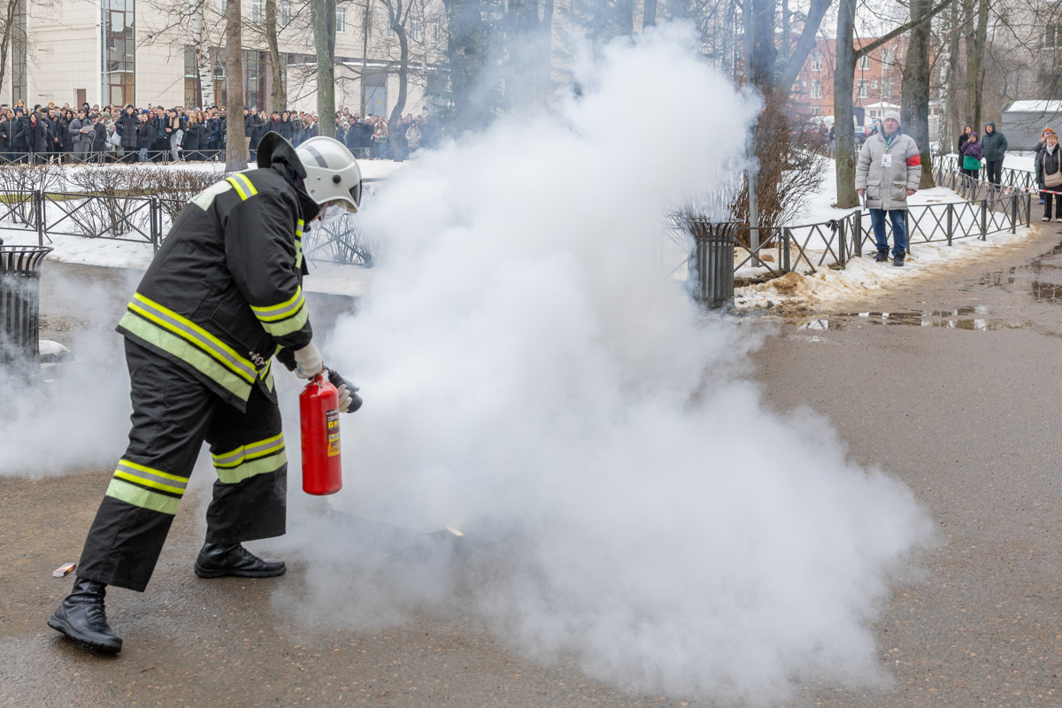 В Политехническом университете прошла объектовая тренировка 