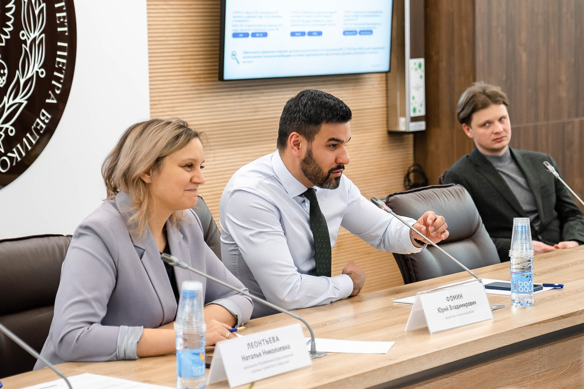 Проректор по научной работе СПбПУ Юрий Фомин 