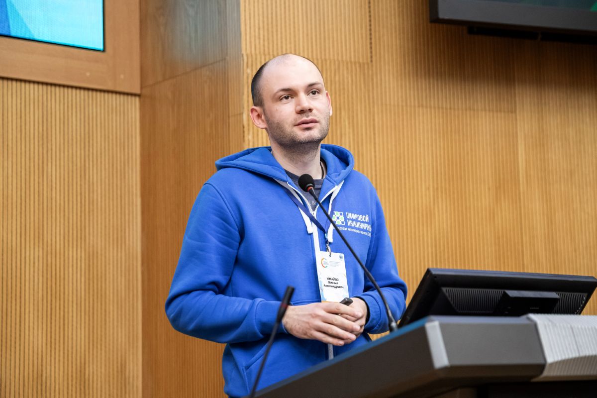 Старший преподаватель Высшей школы передовых цифровых технологий ПИШ СПбПУ Михаил Жмайло 