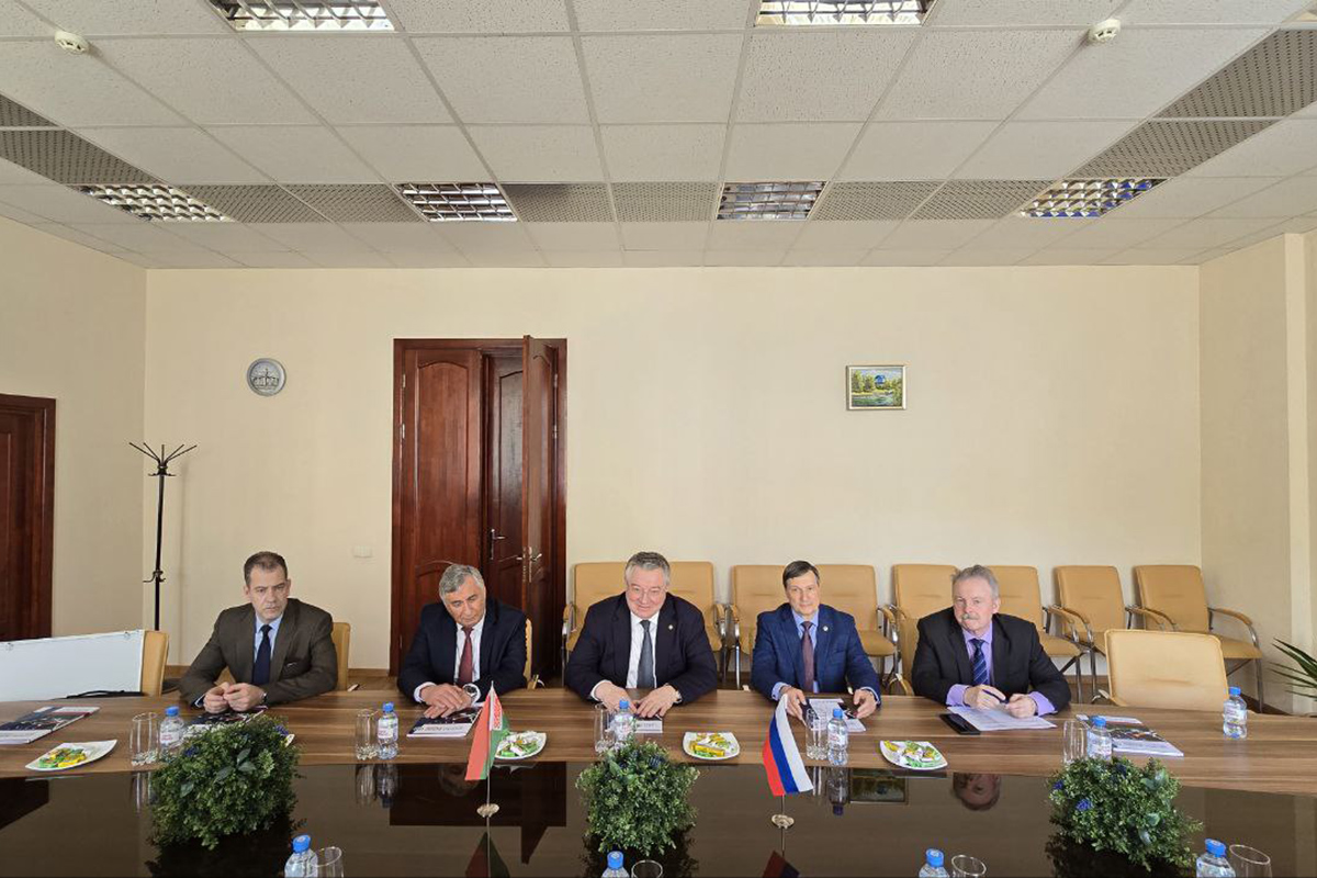 Делегация СПбО РАН в НАН Беларуси