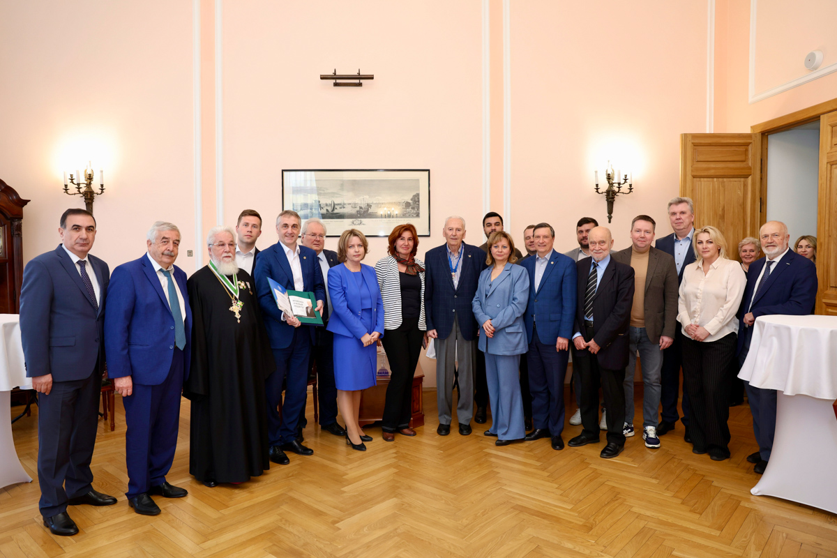 Празднование юбилея Михаила Петровича Фёдорова 