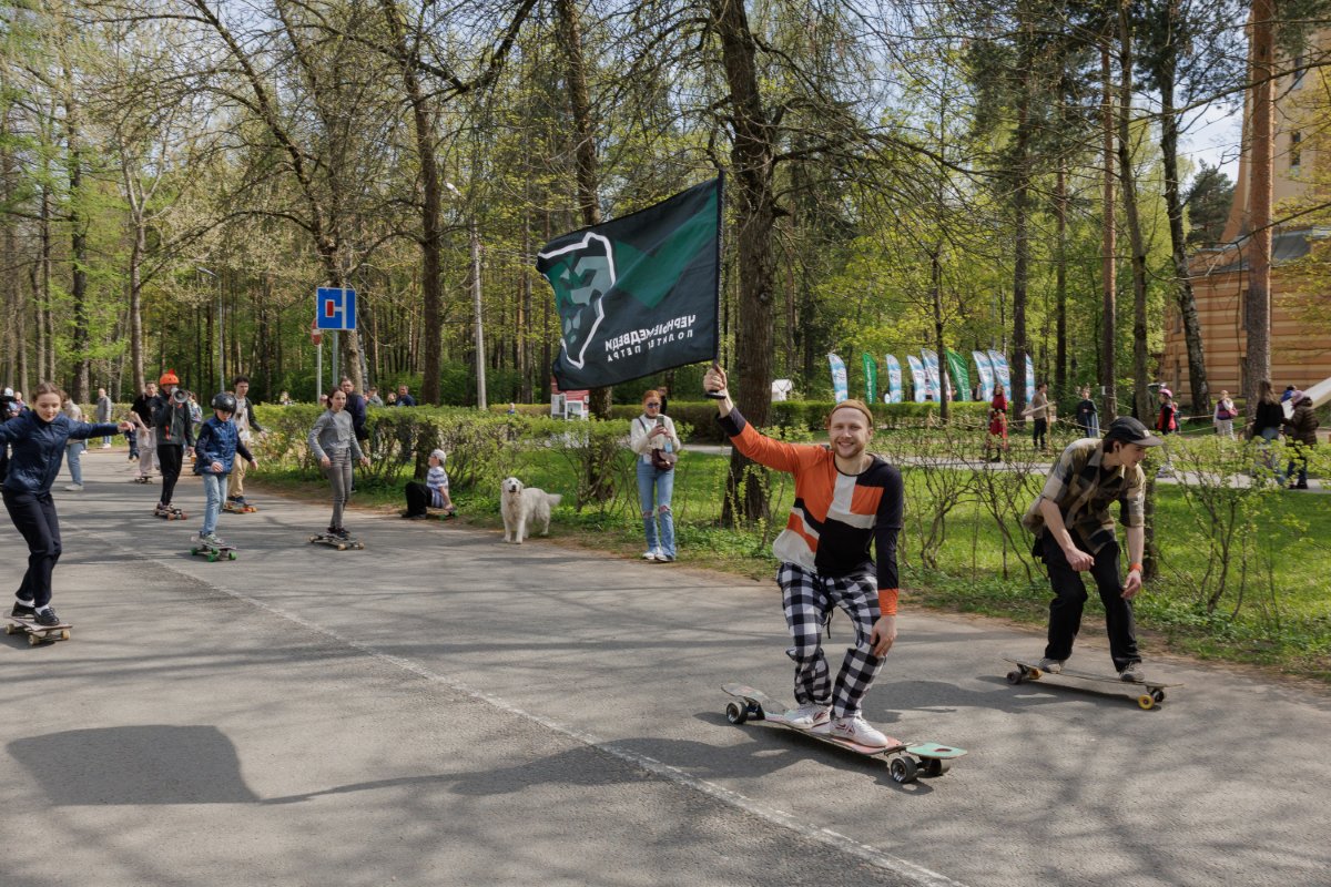 Массовый заезд 