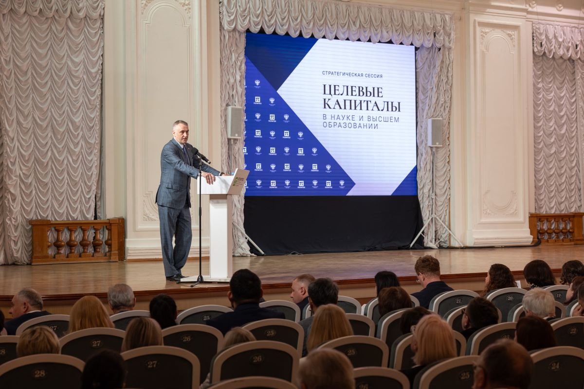 Первый проректор СПбПУ Виталий Сергеев 