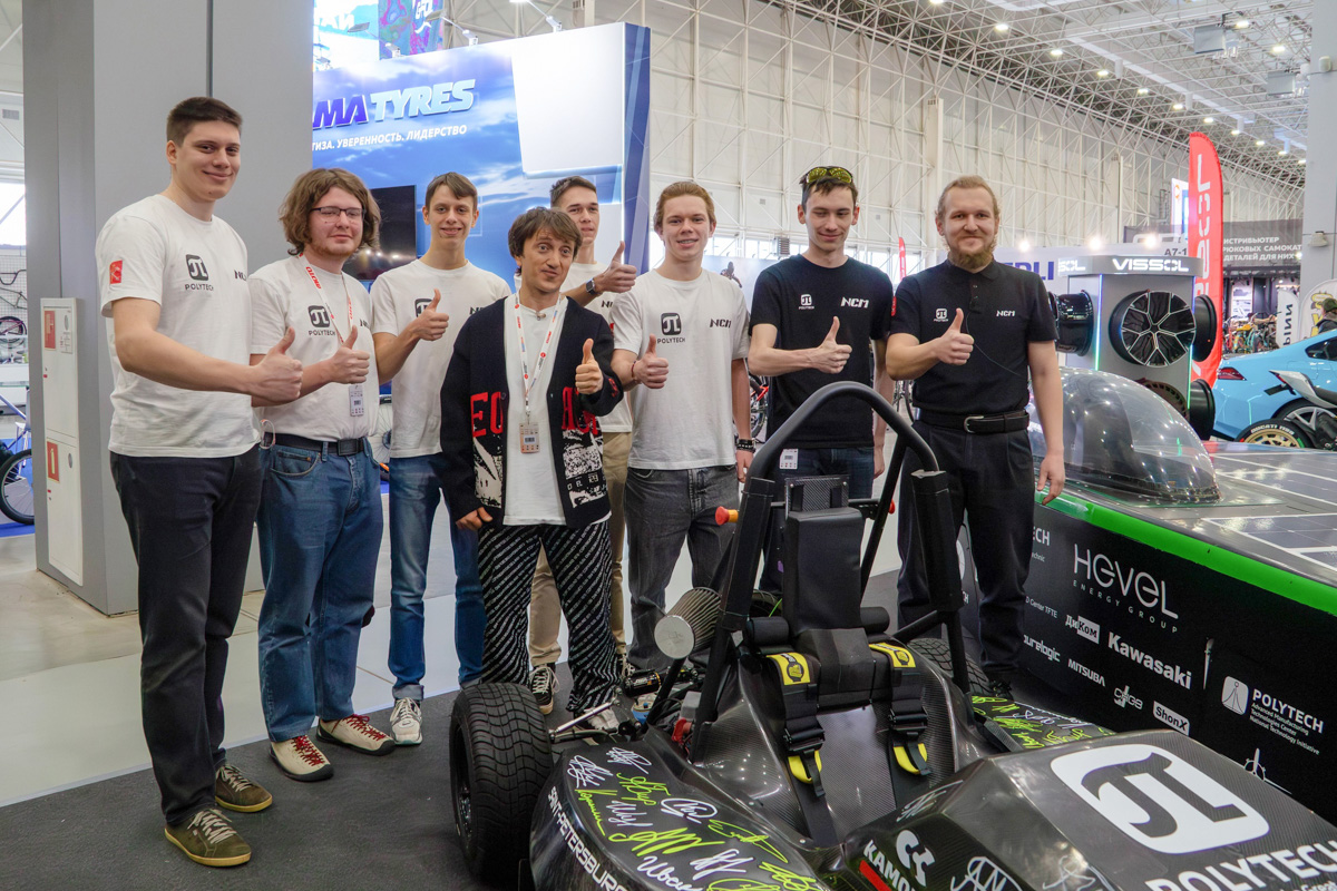 В апреле Polytech NCM приняла участие в крупнейшей российской выставке, посвящённой автоспорту и тюнингу — Моторспорт Экспо 2025 