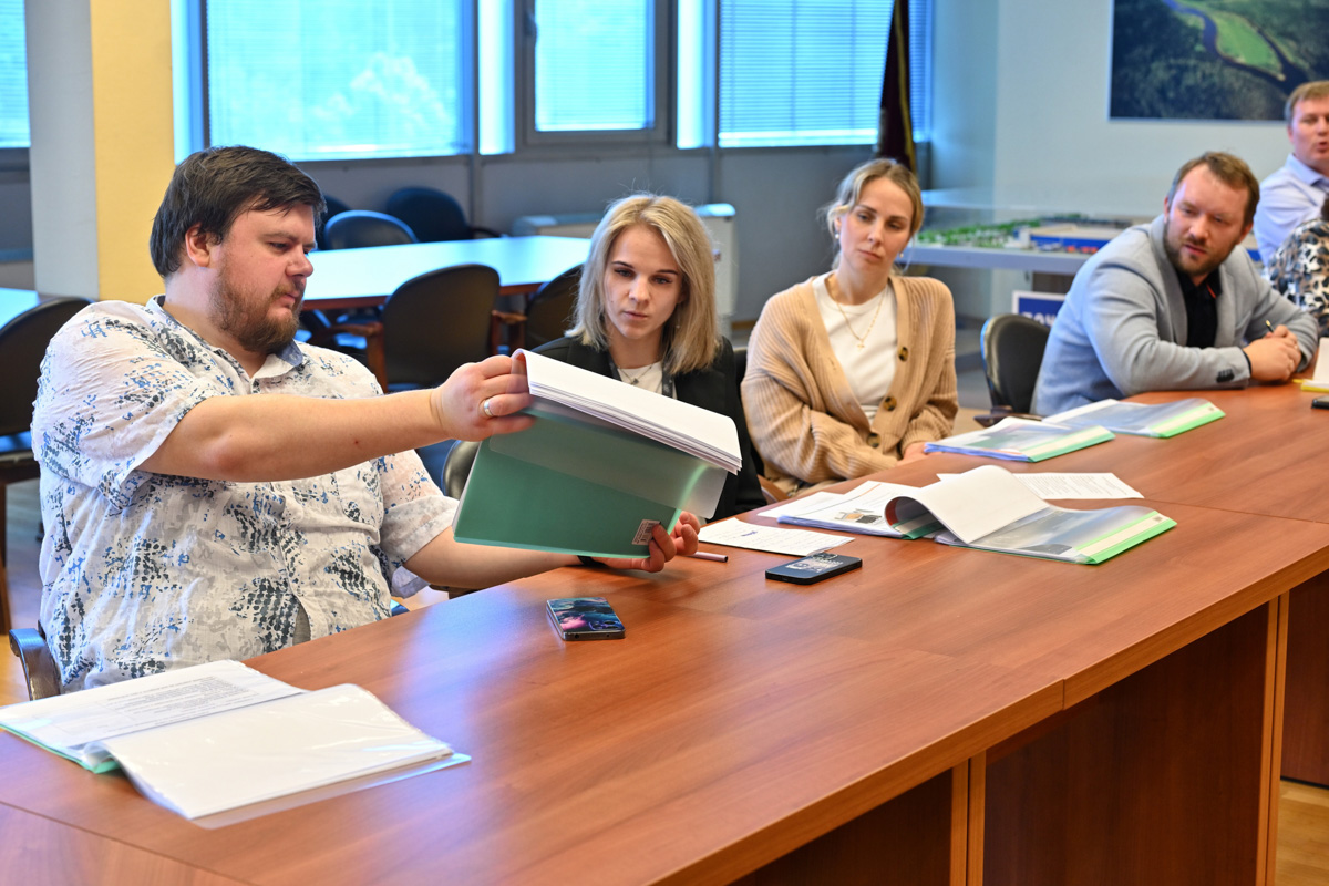 Представители «Почты России» на защите проекта 