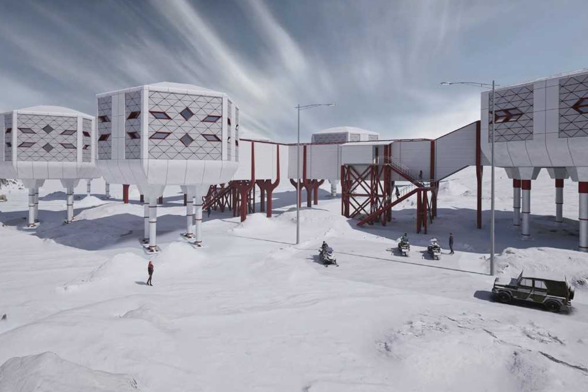 Модульные строения — настоящая находка для Арктики