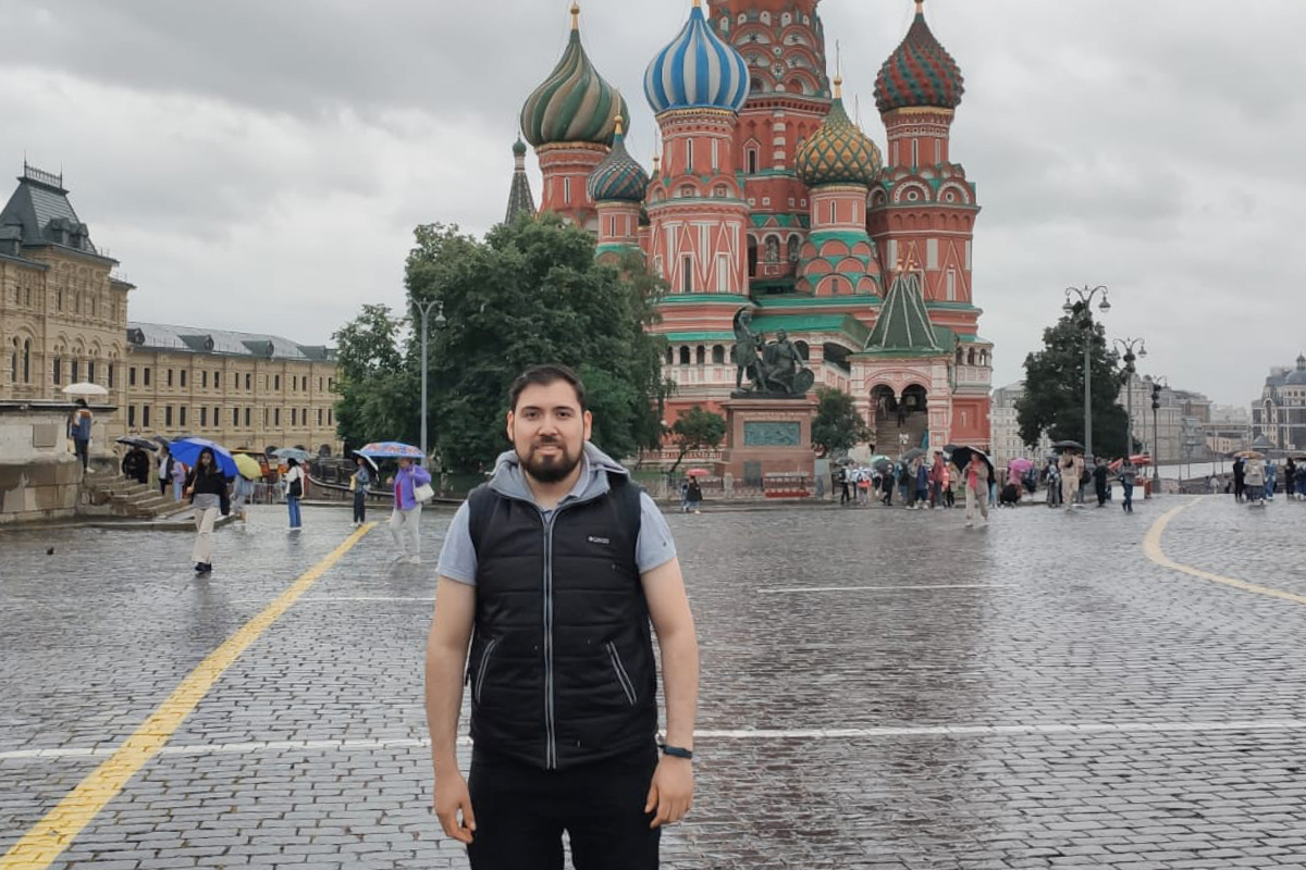 Хесус посетил Москву 