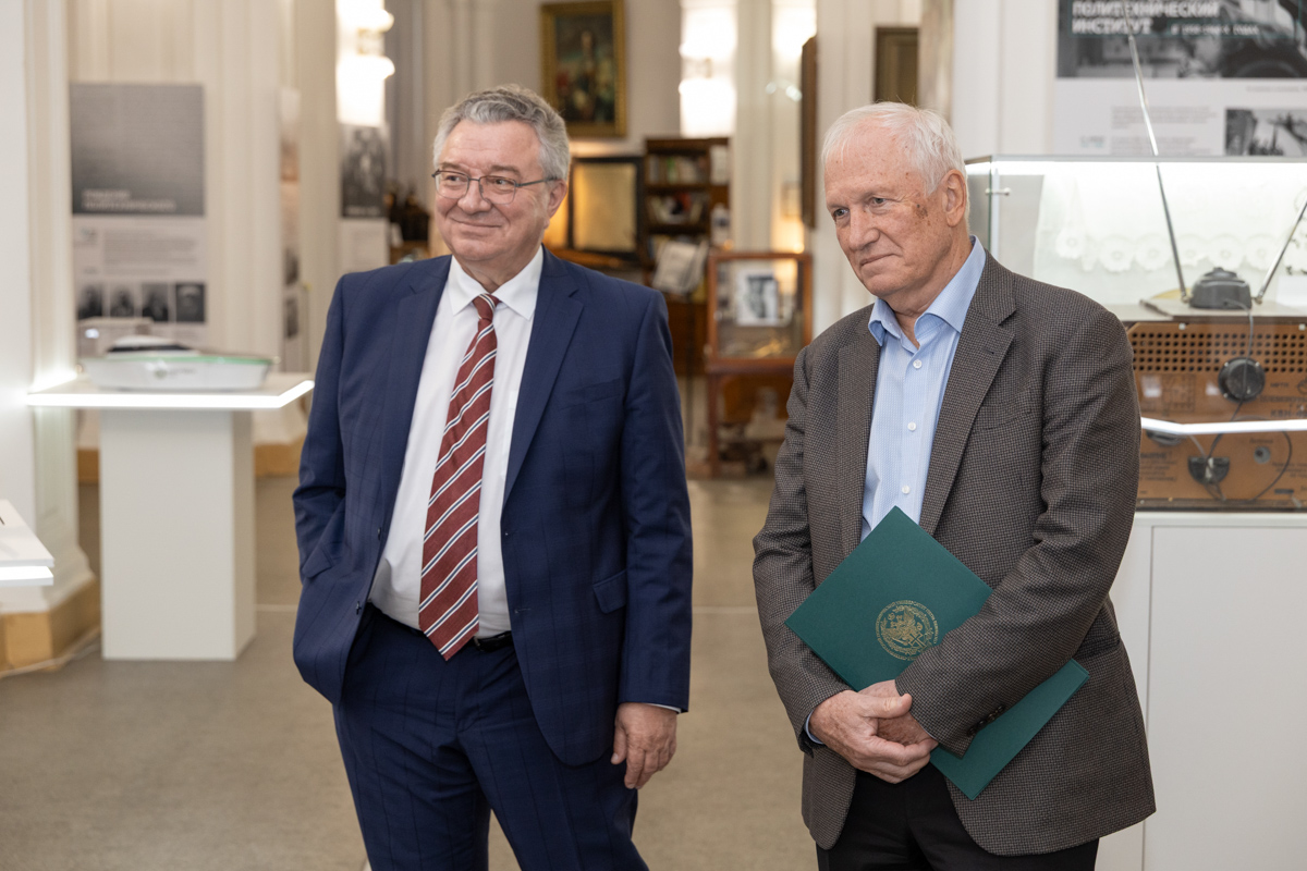 Визит Валерия Козлова в Политех 