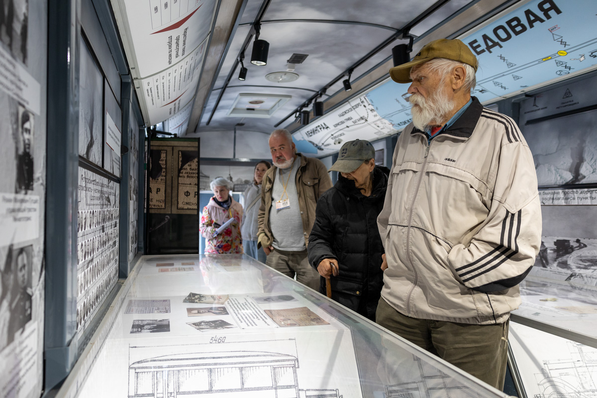 Посетители выставки 