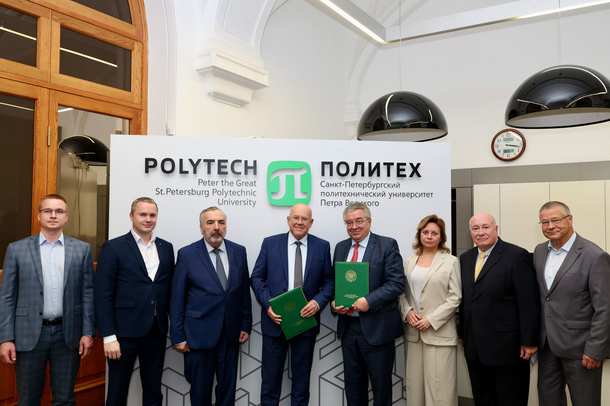 Встреча представителей Концерна «НПО «Аврора» с руководством Политеха 