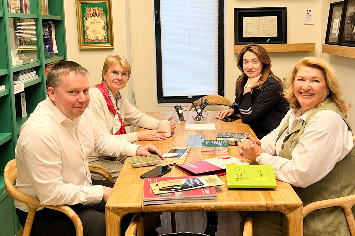 Встреча представителей Выставочного научно-исследовательского центра (ВНИЦ) R&C и Санкт-Петербургского политехнического университета Петра Великого 