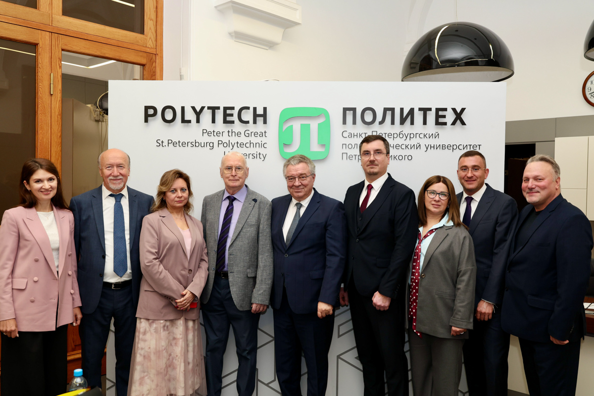 СПбПУ посетила делегация «Росавтодор», РУТ и «Р.О.С.АСФАЛЬТ» 