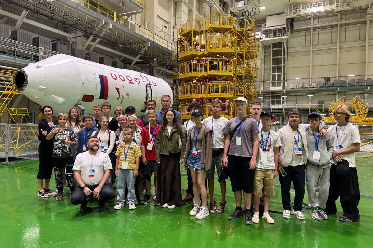 Посещение объектов космодрома 