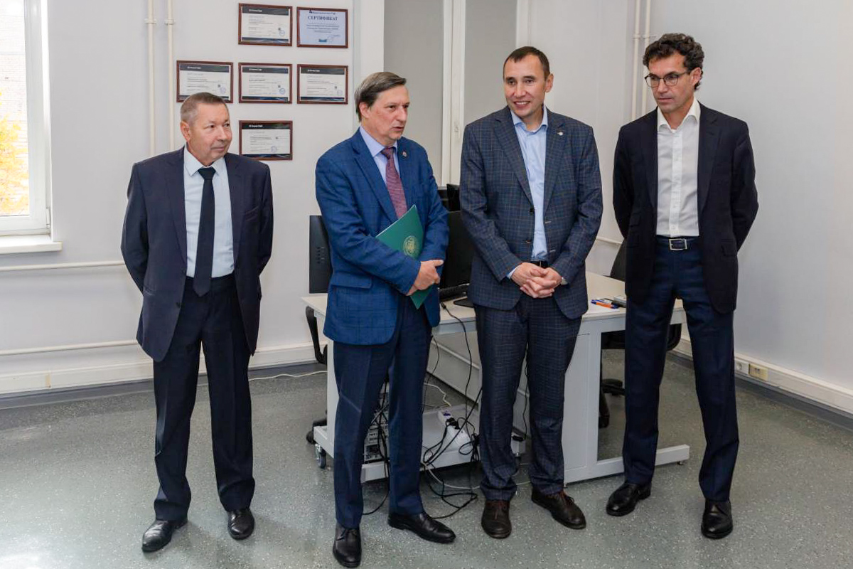 Открытие учебной лаборатории 