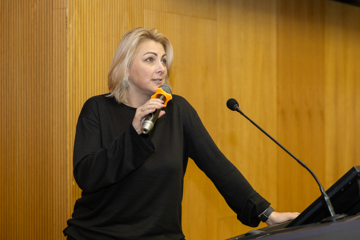 Мария Врублевская выступила с докладом 