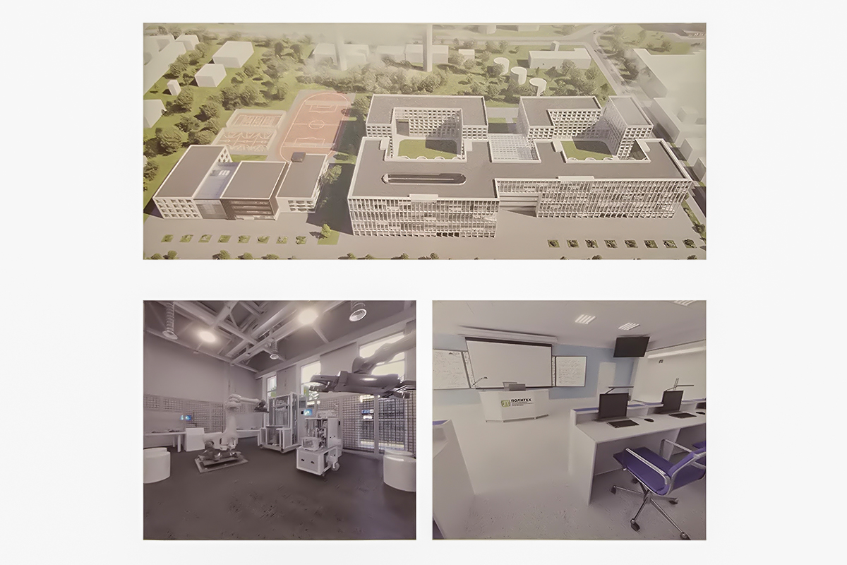 Макет первой очереди «Технополиса» 