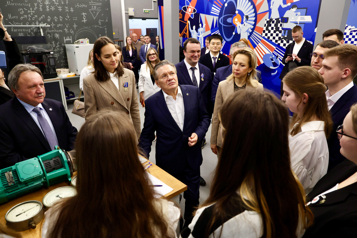 Открытие лаборатории гидромашиностроения