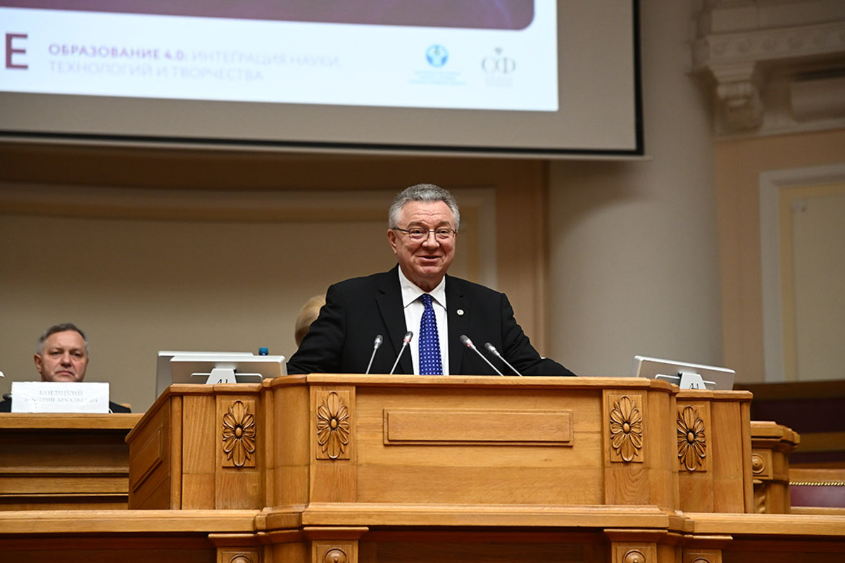 Ректор СПбПУ Андрей Рудской 