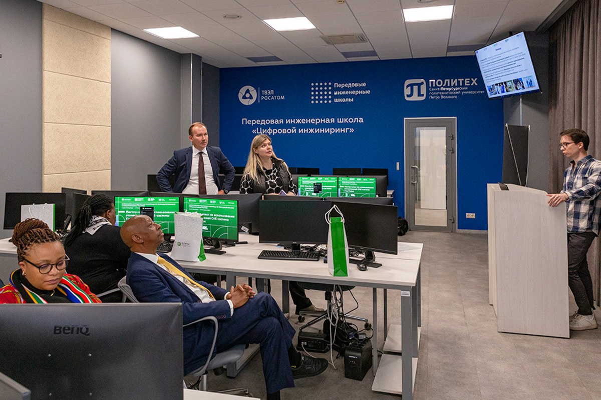 Делегация ознакомилась с инфраструктурой Политеха 