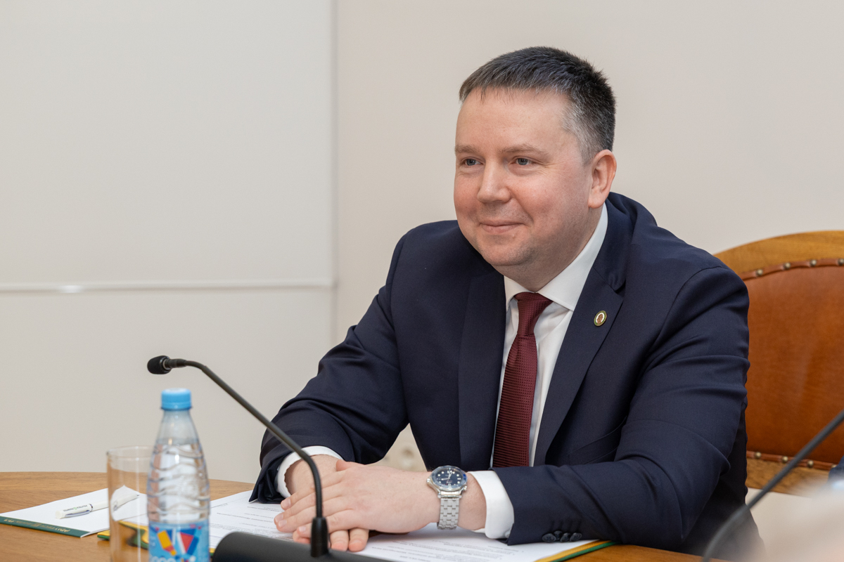 Учёный секретарь СПбПУ Дмитрий Карпов 