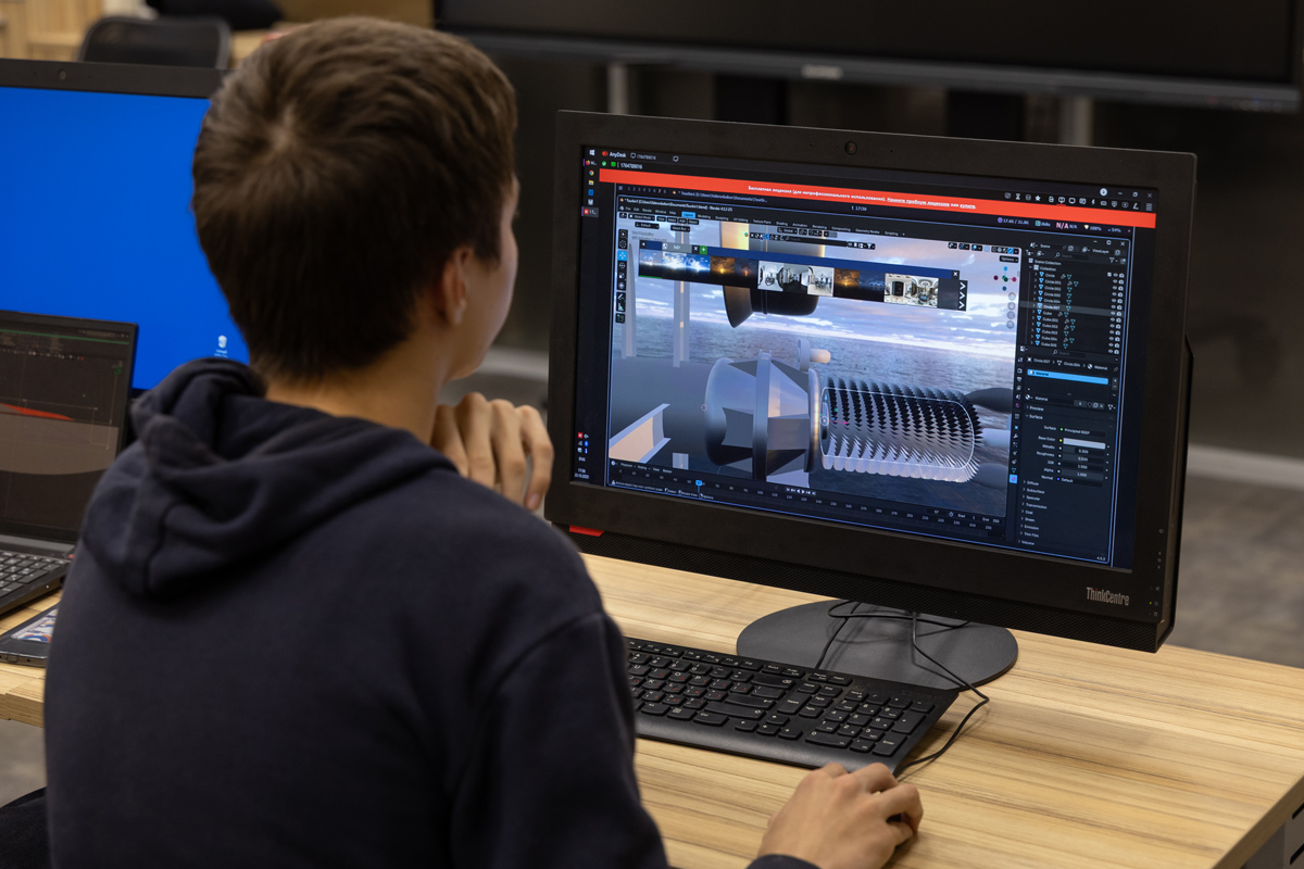 Направление «Трехмерное моделирование летательных аппаратов» 