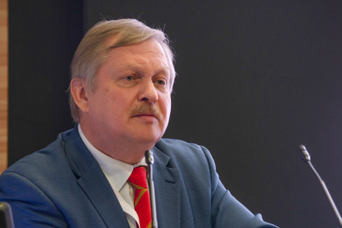 Профессор Высшей инженерно-физической школы, советник при ректорате СПбПУ Алексей Филимонов на конгрессе 