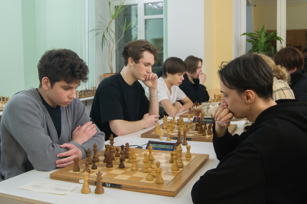 Политехники во время турнира 